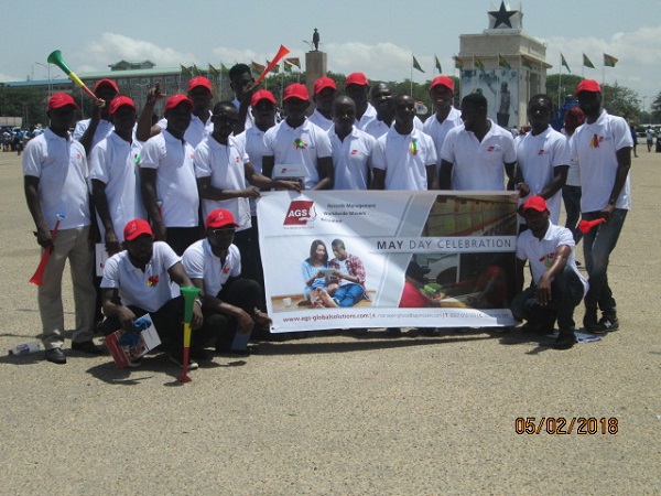 AGS Ghana was part of May Day Celebrations in Accra
