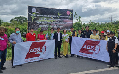 AGS Thailand gets their hands dirty for clean air