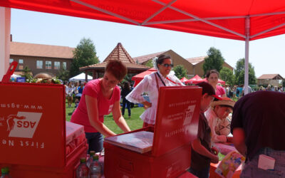 AGS Kiev Lends a Hand