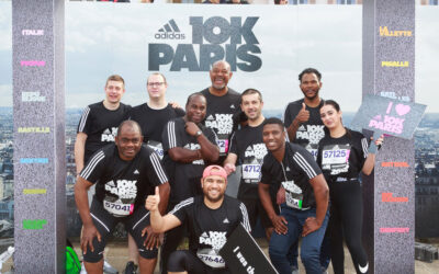 AGS Paris’ team runs the Paris 10K