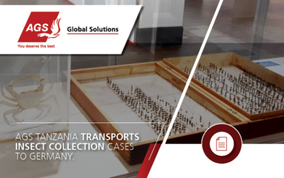 AGS Tanzania transports insect collection to Germany